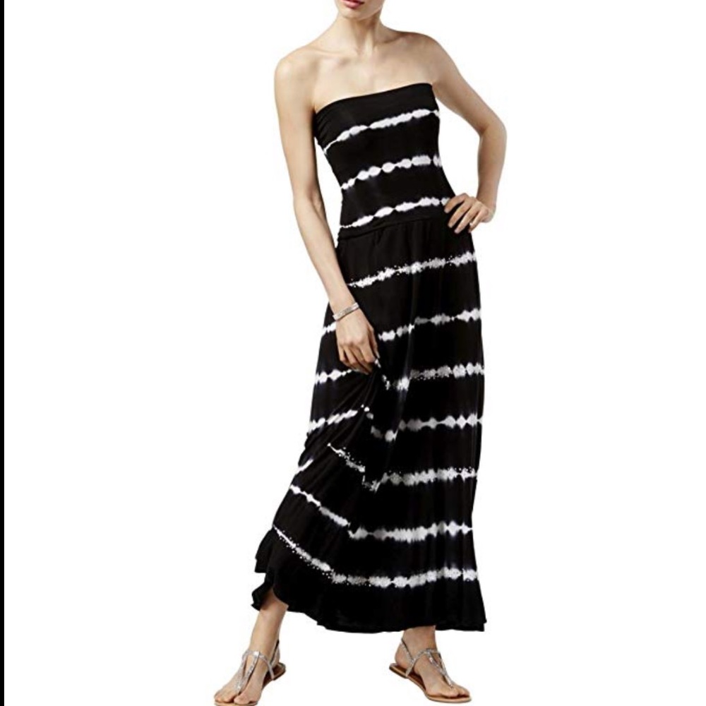 INC Tie-Dyed Convertible Dress/Skirt